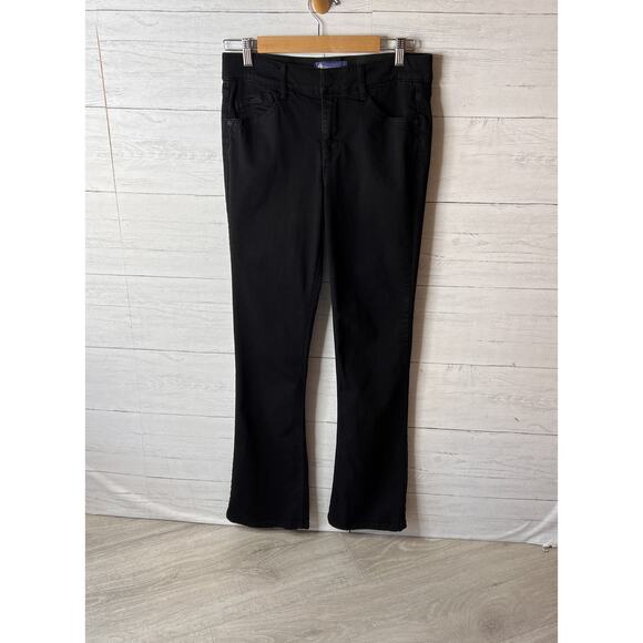 Democracy Jeans Womens Size 8 Black Ab Solution Cotton Blend Stretch Casual - Picture 3 of 16